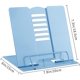 thumbnail image 5 of 1PC (Grey) Metal Adjustable Reading Book Stand for Cookbooks, School Books, Music Books, Christmas Gift for Kids Ages 3, 4, 5, 6, 7, 8, 9, 10 and Up, 5 of 5
