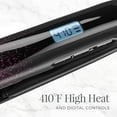 thumbnail image 4 of Remington Pro 1" Flat Iron with Ultimate Ceramic Technology, Hair Straightener, Pink Glitter, S6500E, 4 of 14