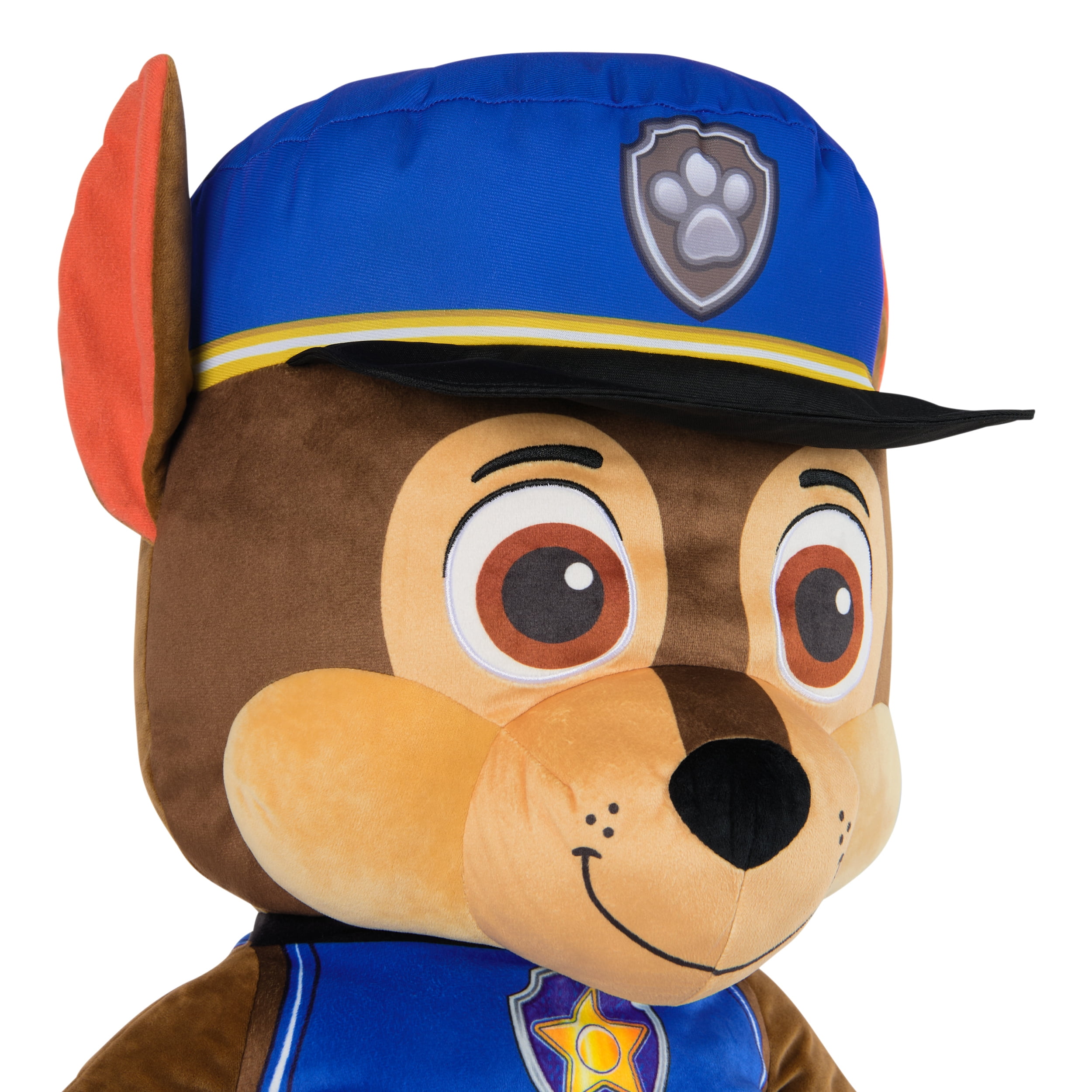 PAW Patrol, Chase Jumbo Plush Toy, 32-Inch Stuffed Animal with Embroidered Details, Kids Toys for Boys and Girls Ages 3 and Up