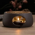 thumbnail image 1 of Coffee Warmer Base with Tealight Tray Warming Heating Base Metal Warmer Plate D, 1 of 8