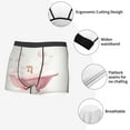 thumbnail image 6 of Balery Cute Bathtub Men's Boxer Briefs, Soft and Breathable Cotton Underwear with nylon Waistband-Medium, 6 of 9