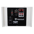 thumbnail image 5 of Rockville Rock Shaker 10" Inch White 600w Powered Home Theater Subwoofer Sub, 5 of 8