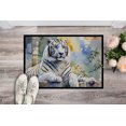 thumbnail image 2 of Carolines Treasures DAC3000JMAT 0.15 x 24 x 36 in. White Tiger Rectangle Doormat, 2 of 5