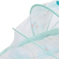 thumbnail image 4 of Newborn Foldable Crib Baby Anti Bug Net Bed Tent Kids Portable Folding Crib Cover Breathable Foldable Cots Blue, 4 of 4