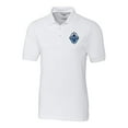 thumbnail image 2 of Men's-Cutter & Buck  White Vancouver Whitecaps FC Big & Tall Advantage Eco Tri-Blend Pique Polo, 2 of 3