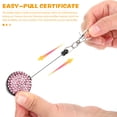 thumbnail image 2 of 3pcs Badge Holder Key Card Holder Telescopic Rhinestone Badge Reel Holder, 2 of 8