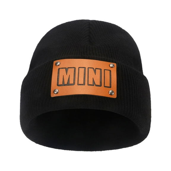 Sofullue Parent-Child Beanie Hat Winter Warm Knitted Hat Mama or Mini Knit Hat Cuffed Cap