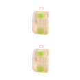 thumbnail image 1 of Transemion Fashion New 1 pcs Men Women Lens Box Bottle Plastic Objective Travel Portable Case Storage Container High Quality Green 2Set, 1 of 6