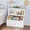 White, variant on Anoncndin Kids Bookshelf, Toy Storage, Wooden Toddler Bookcase Cabinet with Storage Organizer, Children's Large Cubbies for Playroom Bedroom Nursery Classroom School Kindergarten Daycare