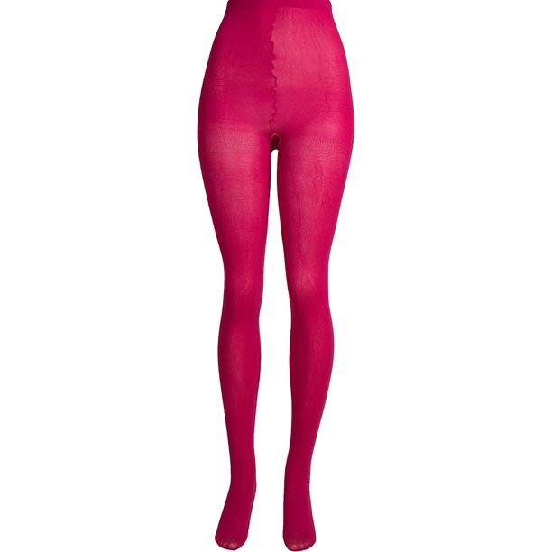 Lissele Women's Plus Size Opaque Tights Pack of 2 Cherry, 6x