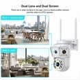 thumbnail image 6 of 1080P Wireless WIfi Camera Outdoor Multi Lens Surveillance Camera, Two Way Intercom Night Vision Baby Monitor, 6 of 10