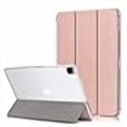 thumbnail image 3 of Epicgadget Case for iPad Pro 12.9 (5th Generation) 2021, Translucent Back Cover Auto Sleep/Wake Folding Stand Case (Support Apple Pencil Charging) for Apple iPad Pro 12.9 Inch 2021/2020 (Rose Gold), 3 of 4