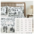 thumbnail image 5 of Great Bay Home Lodge Flannel Sheet Set - 100% Turkish Cotton - Double Brushed (Twin, December Frost), 5 of 6