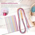 thumbnail image 2 of 23 Pcs Plastic Cable Crochet Hook and Aluminum Knitting Needles, 2 of 5
