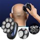 thumbnail image 1 of Fiudx Ofertas Del Día Afeitadora Eléctrica, Cortadora De Pelo, Afeitadora Con Lavado Con Agua, Afeitadora Inteligente De Nueve Hojas, Afeitadora, Vello De Nariz, Cepillo De Limpieza Facial, 5 En 1, 1 of 6
