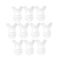 thumbnail image 3 of WRITWAA 10pcs Eyelash Curling Tools Eyelash Extension Tools Silicone Transparent for Personal Care, 3 of 8