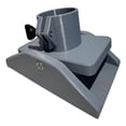 thumbnail image 2 of Zorion Manual Wavy Pattern Guide Woodworking Accessory Compatible with 65mm Trimmer for Gray, 2 of 9