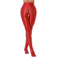 thumbnail image 4 of Mallas de Yoga de Color liso para mujer, pantalones deportivos para entrenamiento, medias brillantes de moda, entrenamiento de baile de Ballet y Fitness, 4 of 5