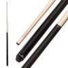 Mizerak 40″ Shorty Pool Cue – One-Piece Hardwood Stick – 12mm Leather Tip – Best for Kids, Tight Spaces, or Precision Shots