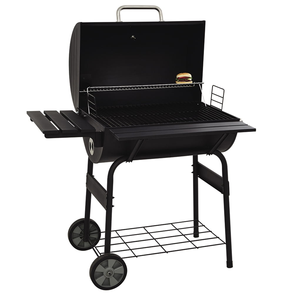ENYOPRO Charcoal BBQ Grill, 30" Charcoal Smoker Grill with Wood Shelf
