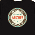 thumbnail image 4 of Inktastic Archer Premium Vintage Boys or Girls Long Sleeve Toddler T-Shirt, 4 of 5