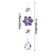 thumbnail image 3 of Colgante atrapasoles de hierro para decoración de jardín – Adorno de cristal con campanilla de viento del Árbol de la Vida para exteriores, interiores, patio, hogar, ventana, decoración festiva, 3 of 6