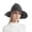 Dark Gray, variant on Halloween Witch Hat for Women Wide Brim Foldable Halloween Wool Hats for Dress Up Party Performance Cosplay Costume Accessory 2026