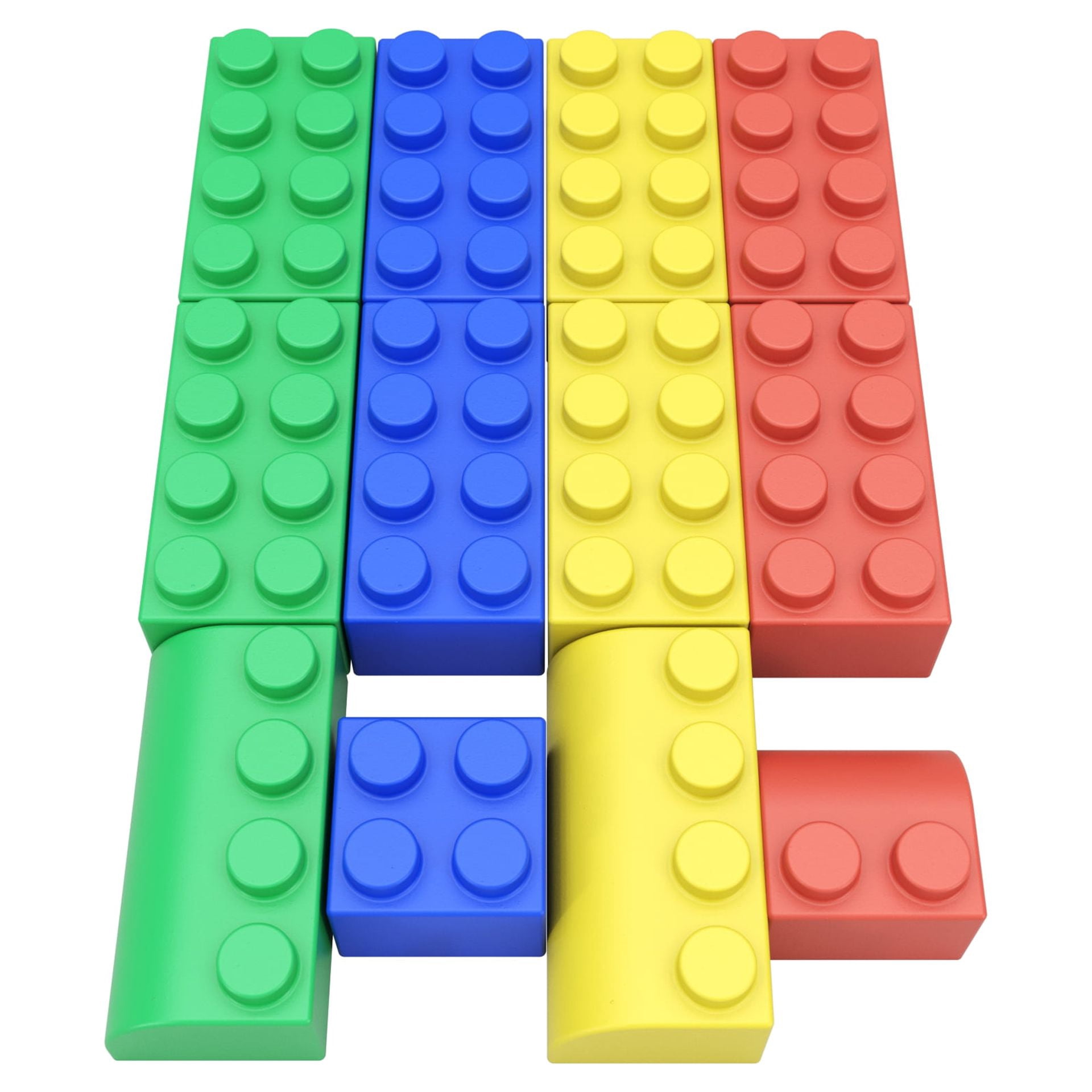 Colossal Blocks Jumbo Soft Building Blocks (12 pieces)