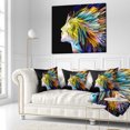 thumbnail image 3 of Designart Endless Imagination - Abstract Throw Pillow - 16x16, 3 of 5