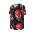 thumbnail image 3 of Spider-Man Men's Short Sleeve Baseball T-Shirt, 3 of 7