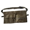 thumbnail image 2 of koolsoo Tool Waist Bag Adjustable Length Portable Tool Pouch for Carpenter Gardeners Green, 2 of 9