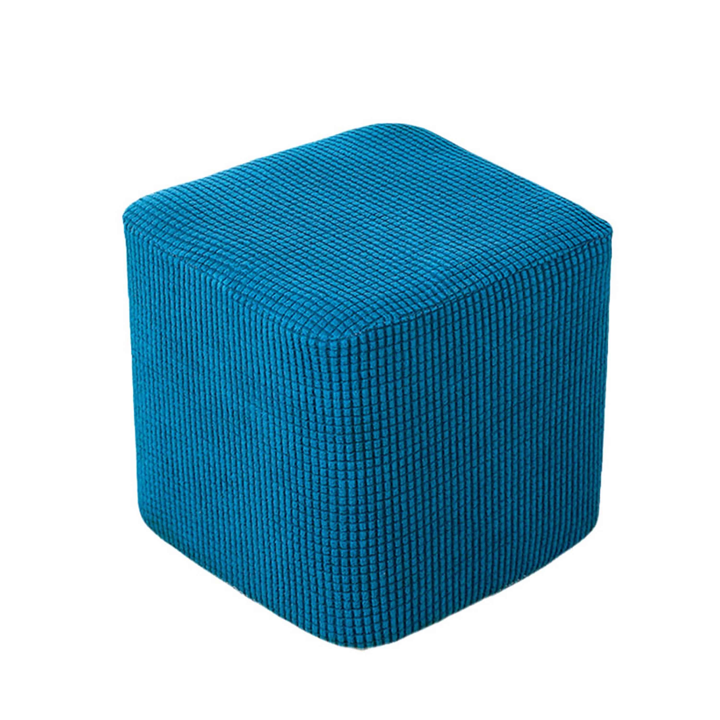 Ottoman Cover Rectangle,Thick Ottoman Slipcovers Stretch Foot Rest