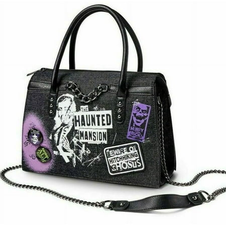 Loungefly Disney Parks Haunted Mansion 2021 Hitchhiking Ghosts Crossbody Bag Purse