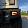 thumbnail image 5 of Black-Out Smoked Lens Rear Bumper Reflectors Replace Full LED 2-In-1 Tail Brake Light Kit For 2005-2009 Hummer H2, 5 of 9