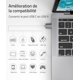 thumbnail image 2 of Usb C To Usb Adapter 2 Pack Usb C Male To Usb3 Female Adapter, Usb C Adapter Compatible with Macbook Pro/Air 2021 Imac Ipad Mini 6/Pro, 2 of 5