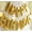 Gold, variant on iHcrafts Happy Birthday Party Decoration Kits with Straw and Ribbon, Aluminum Foil Gold