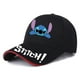 thumbnail image 4 of Gorra de béisbol con estampado de Stitch para niños y niñas, gorro de viaje con dibujos animados de Disney, Stitch, Kawaii, ajustable, 4 of 5