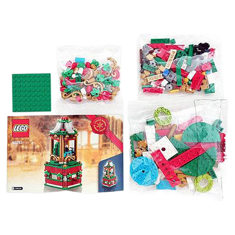 Seasonal Christmas Carousel Set LEGO 40293 - Walmart.com