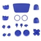 thumbnail image 2 of Botones de repuesto L2 R2 Juego completo de botones Kit de reparación de botones de repuesto para controlador PS5 Azul, 2 of 9