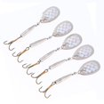 thumbnail image 1 of LOVIVER 5 Pieces Metal Hard Fishing Lures Bionic Baits with Treble Hooks A A, 1 of 8