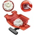 thumbnail image 2 of Recoil Rewind Pull Start Starter Assembly for Husqvarna 136 137 141 142 Chainsaw 530071968, 2 of 6