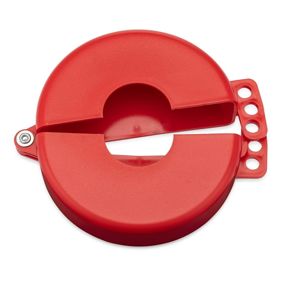 Zing Green Products 7104 RecycLockout Gate Valve Lockout, USA-Made Recycled Plastic, Covers 2.25 to 5 Inch Valves CA1