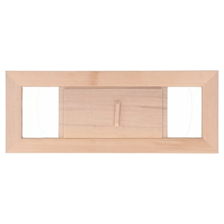 

OTVIAP Sauna Ventilation Adjustable Hemlock Excellent Workmanship Air Vent Grille Home For Sauna Help Ventilation Steam Room