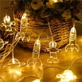 thumbnail image 2 of Tira De Luces Led De 3M/118,11 Pulgadas, Tira De Luces De Astronauta Resistente Al Agua Para Año Nuevo, Fiesta De Acción De Gracias, Fiesta, Boda, Patio, Jardín, Hogar Monstrate HA013300-00, 2 of 7
