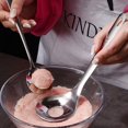 thumbnail image 3 of 1 Pc Stainless Steel Meatball Maker, Meatball Spoon, Nonstick Meat Ball Maker With Long Handle, Meat Ball Maker Suitable For Family Restaurant, Tableware, 3 of 5