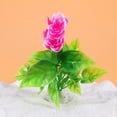 thumbnail image 3 of WEUVEB 1Pc Simulation Water Grass Artificial Lotus Flower Aquarium Plants Durable Plastic, 3 of 3