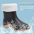 thumbnail image 2 of AUXDIQ Wellington Boots Women Mid-calf Wellies Waterproof Rain Boots Outdoor Garden Shoes, 2 of 6