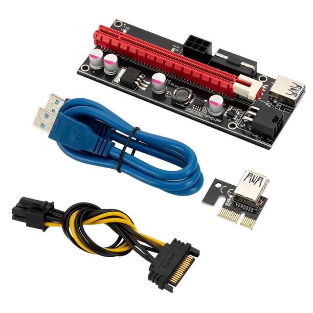 Riser Pci-E 1X A 16X Riser Card Pci-E Extender Cable Riser 009S Puls Usb 3.0 Pcie Speravity EL016772-02