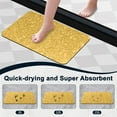 thumbnail image 4 of 1pc Golden Glitter Bathroom Rug Bathroom Decor and Accessories- Durable,Anti Slip,And Quick Drying,Suitable For Indoor/outdoor Use - Perfect For Bathrooms,Bedrooms,Kitchens, 4 of 9