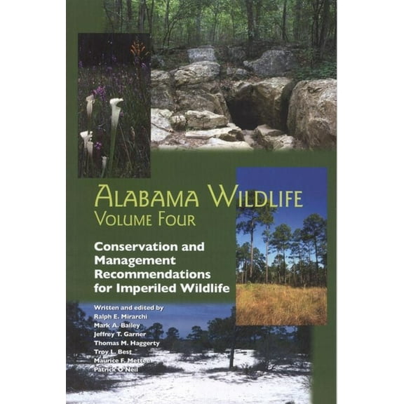 Alabama Wildlife, Volume 4 : Conservation and Management Recommendations for Imperiled Wildlife (Edition 1) (Paperback)
